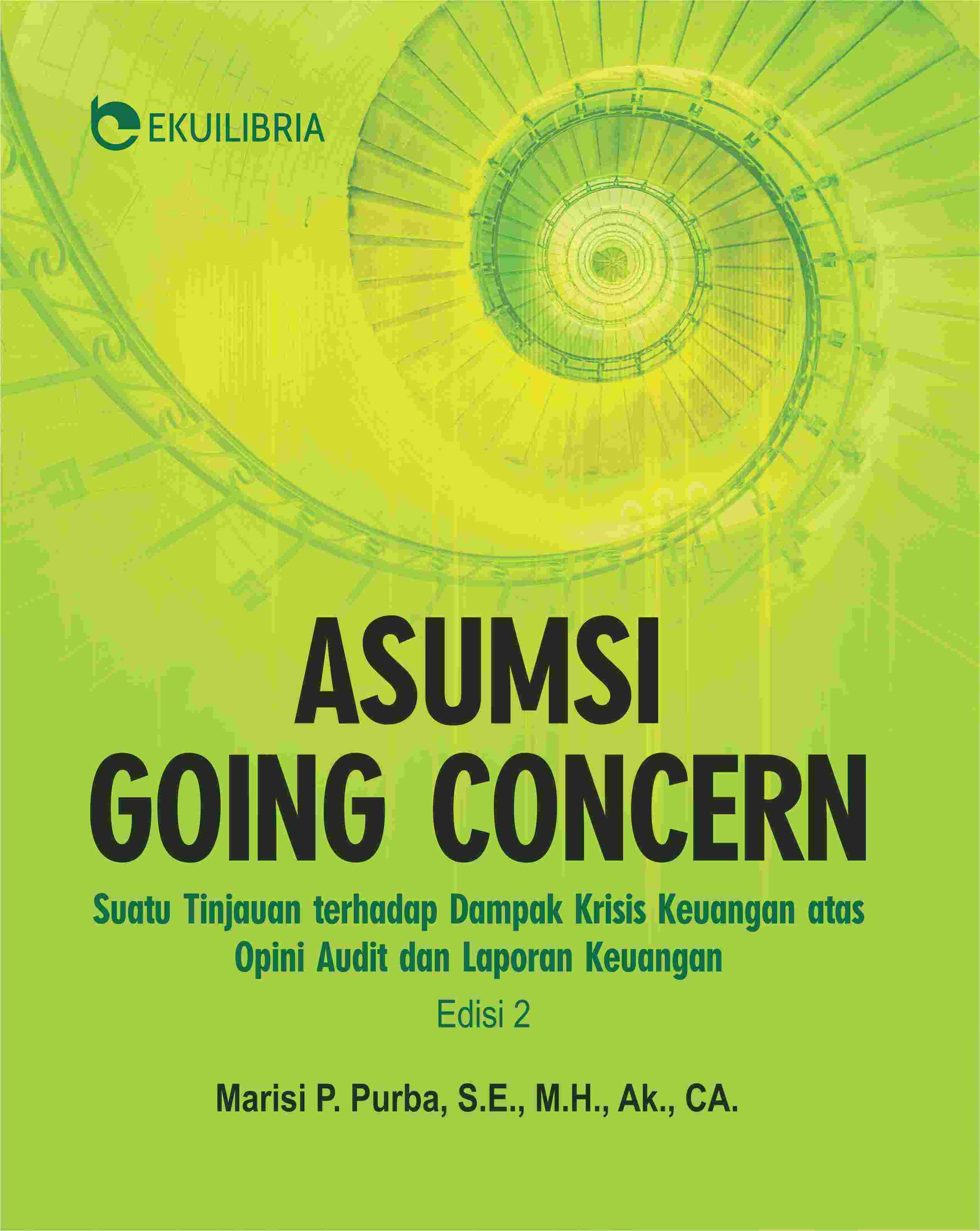 Sampul buku Asumsi Going Concern...